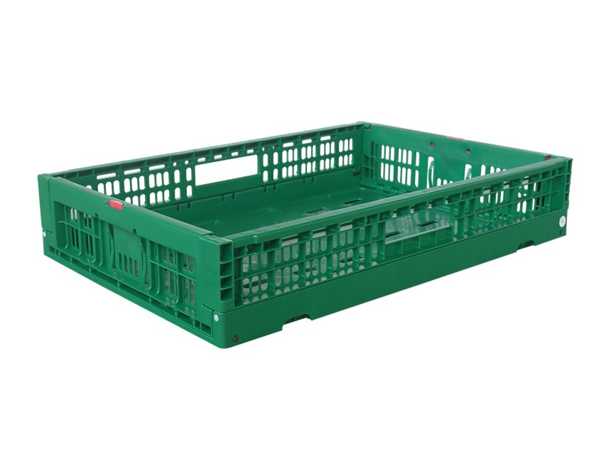 byssgd折叠筐通用型水果蔬菜塑料筐ZJTY604011W-S
